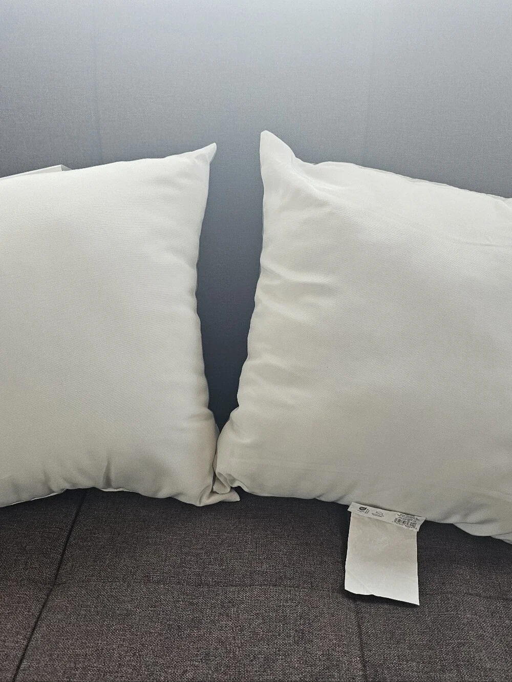 Set Of 2 Room Essentials Sage Green & White Abstract Throw Pillows 18x18 Square